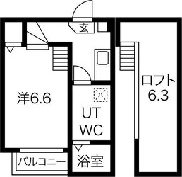 ゼウスの物件間取画像